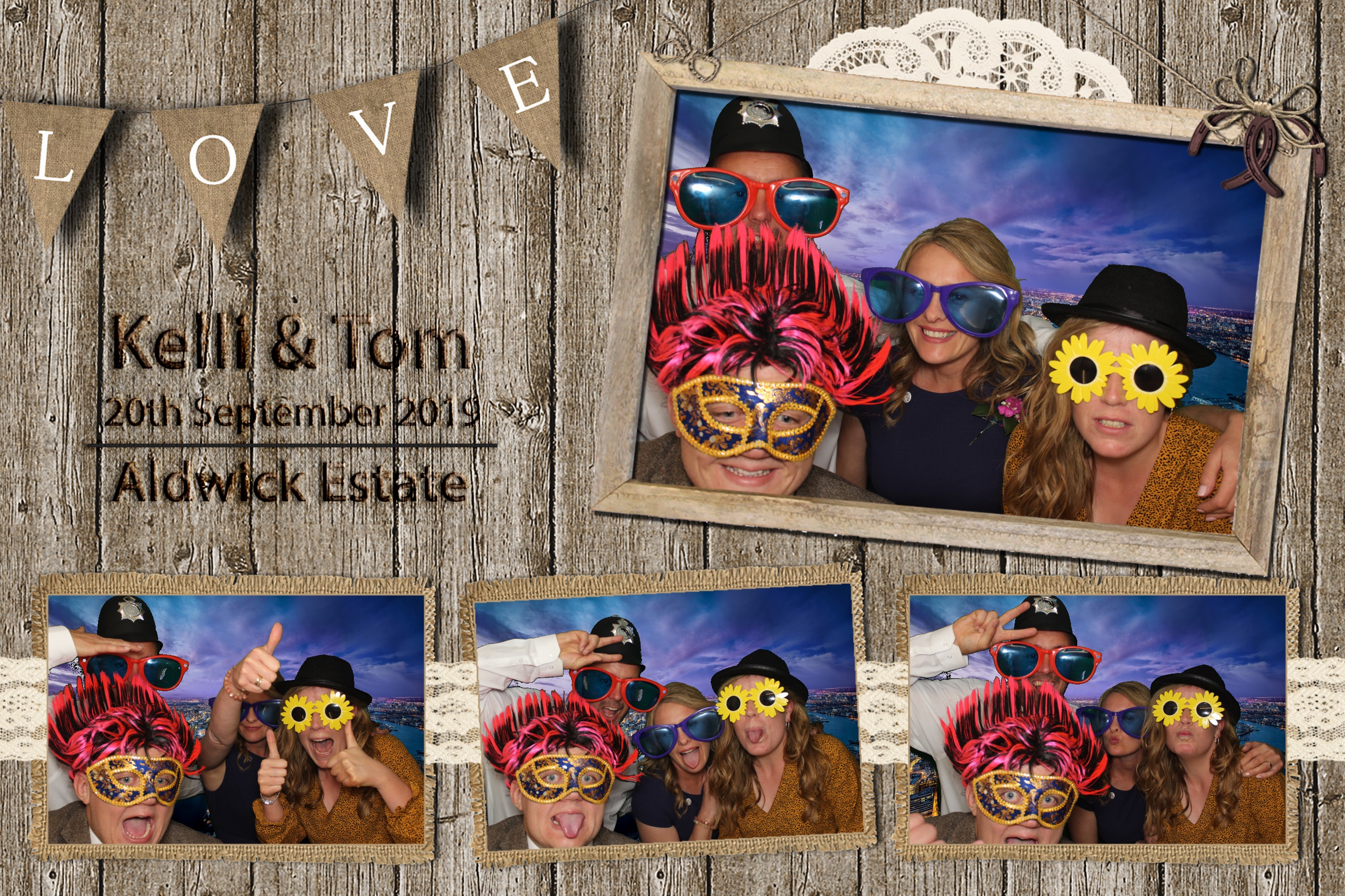 Kelli & Tom's Wedding | View more photos from the event at images.mobile-photo-booth.com/u/MobilePhotoBoothUK/Kelli-Toms-Wedding